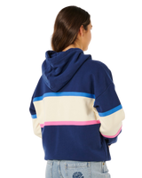 Surf Side Heritage Hoodie in Dark Navy