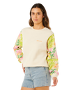 Molokai Fleece Sweatshirt in Off White