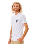 Search Icon T-Shirt in White