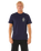 The Rip Curl Mens Search Icon T-Shirt in Navy & Grey