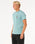 The Rip Curl Mens Search Icon T-Shirt in Blue Lagoon
