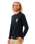 Search Icon Long Sleeve T-Shirt in Black