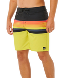 The Rip Curl Mens Mirage Day Breaker Boardshorts in Neon Lime