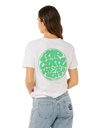 The Rip Curl Womens Icons Of Surf T-Shirt in Optical White