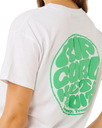The Rip Curl Womens Icons Of Surf T-Shirt in Optical White