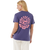 The Rip Curl Womens Icons Of Surf T-Shirt in Moonlight Blue