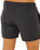 Streamline Offset Volley Shorts in Black