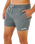 Streamline Offset Volley Shorts in Moss