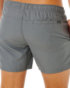 Streamline Offset Volley Shorts in Moss