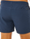 Streamline Offset Volley Shorts in Dark Navy