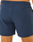 Streamline Offset Volley Shorts in Dark Navy