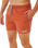 Streamline Offset Volley Shorts in Baked Clay