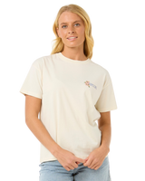 The Rip Curl Womens La Joya T-Shirt in Bone