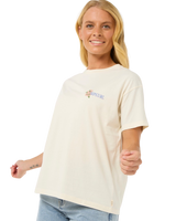 The Rip Curl Womens La Joya T-Shirt in Bone