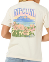The Rip Curl Womens La Joya T-Shirt in Bone