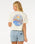 The Rip Curl Womens Sun & Sea Crop T-Shirt in Bone