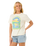 The Rip Curl Womens Sun & Sea T-Shirt in Bone