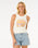 The Rip Curl Womens La Paloma Vest in Bone
