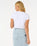 The Rip Curl Womens Cala Baby T-Shirt in White