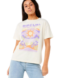 Dune Dancer Relaxed T-Shirt in Bone