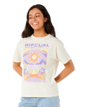 Dune Dancer Relaxed T-Shirt in Bone