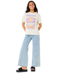 Dune Dancer Relaxed T-Shirt in Bone