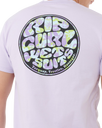 Wettie Passage Icon T-Shirt in Iced Lavender