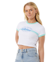 Keepsakes From Waikiki Baby T-Shirt in White