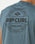 The Rip Curl Mens Stapler Muscle Vest in Pine Night