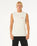 The Rip Curl Mens Stapler Muscle Vest in Bone