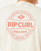 The Rip Curl Mens Stapler Muscle Vest in Bone