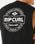 The Rip Curl Mens Stapler Muscle Vest in Black