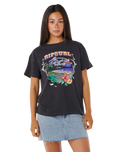 Pacific Rider T-Shirt in Washed Black
