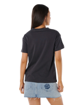 Pacific Rider T-Shirt in Washed Black