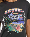 Pacific Rider T-Shirt in Washed Black