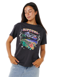 Pacific Rider T-Shirt in Washed Black