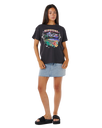 Pacific Rider T-Shirt in Washed Black