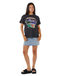 Pacific Rider T-Shirt in Washed Black