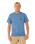 VaporCool Search Stack T-Shirt in Bluefin