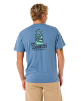 VaporCool Search Stack T-Shirt in Bluefin
