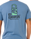 VaporCool Search Stack T-Shirt in Bluefin