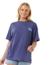 Luxe Surf Heritage T-Shirt in Navy