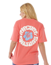 Luxe Surf Heritage T-Shirt in Watermelon