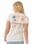 Swell Lines Ringer T-Shirt in Bone