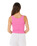 Hotel Malibu Vest in Super Pink
