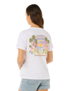 Poolside Relaxed T-Shirt in Optical White