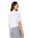 Poolside Heritage T-Shirt in Optical White