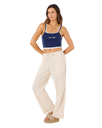The Rip Curl Womens Surf Revival Layered Tank Top in Dark Navy