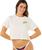 The Rip Curl Womens Surf Side Cropped T-Shirt in Bone