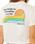 The Rip Curl Womens Surf Side Cropped T-Shirt in Bone